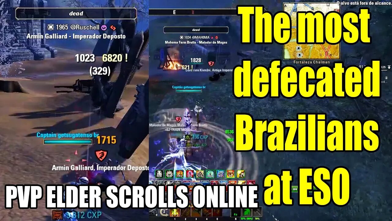 Os Brasileiros mais lixo do Elder Scrolls Online