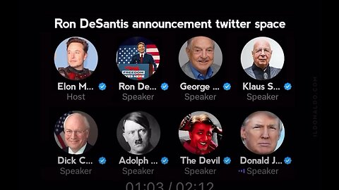 Ron DeSantis BIG Announcement Epic Fail meme