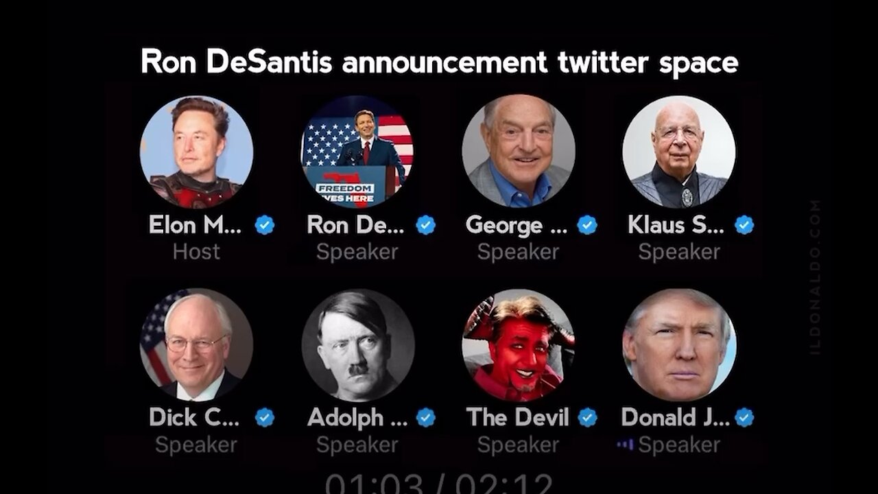 Ron DeSantis BIG Announcement Epic Fail meme