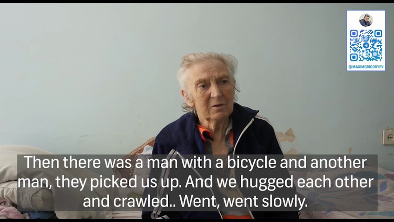 A resident of Mariupol says she and her son were wounded by Ukrainian forces then evacuated by DPR