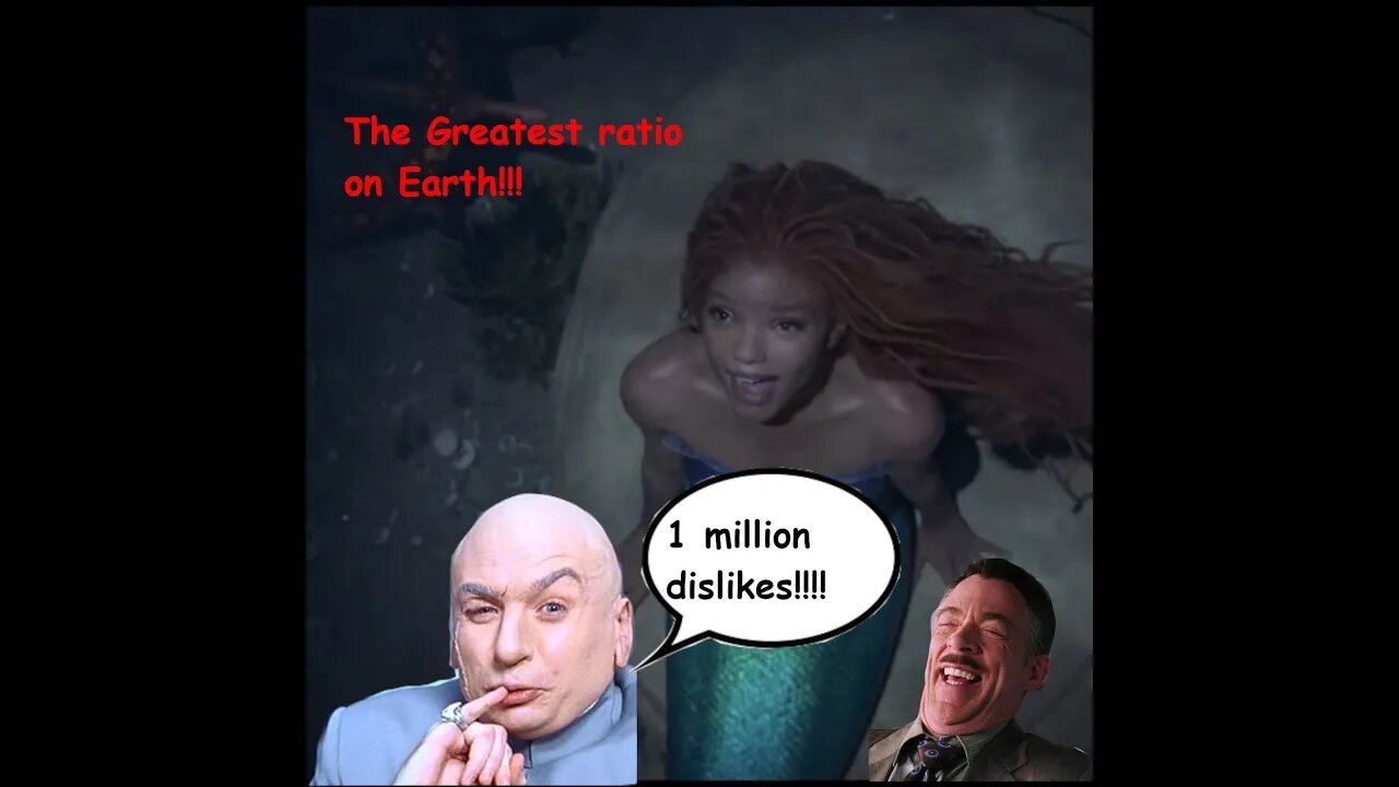 The new Little Mermaid teaser, gets ratio'd