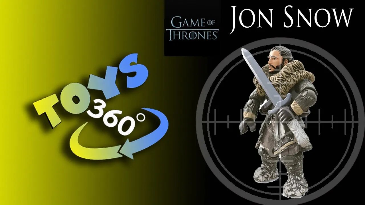 Jon Snow 360º Game of Thrones - Mega Construx #shorts