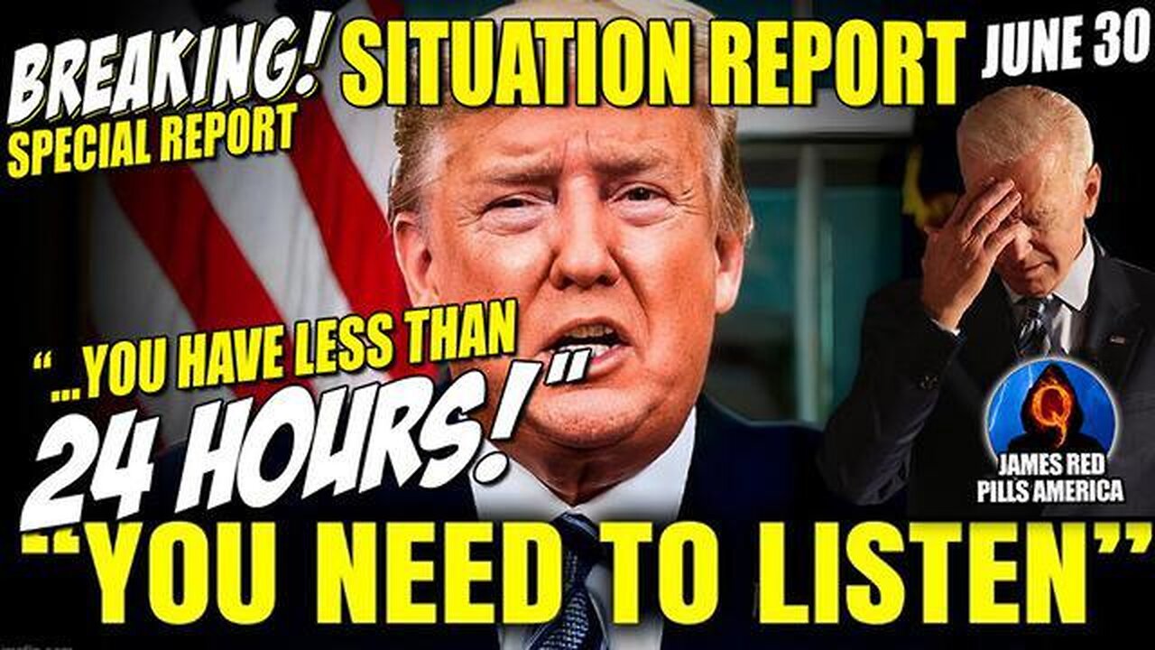 SPECIAL BREAKING NEWS & SITUATION REPORT 7/30, POTUS TRUMP DROPS MOABS:"YOU HAVE LESS THAN 48 HOURS"