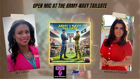 Aly & Michelle Go Live: Open Mic at the Army-Navy Tailgate