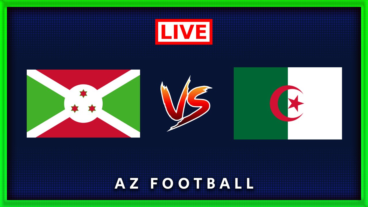 Burundi vs Algérie | Match amical international 2024 | الجزائر ضد بوروندي | EN DIRECT