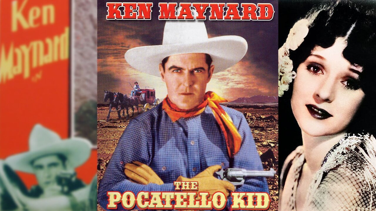 THE POCATELLO KID (1931) Ken Maynard, Tarzan & Marceline Day | Western | B&W