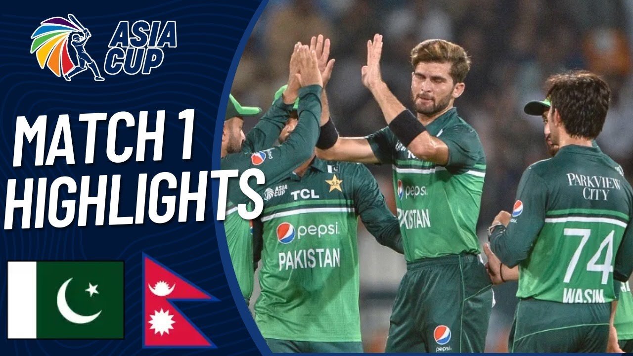 Full Highlights | Pakistan vs Nepal | Super11 Asia Cup 2023 | Match 1