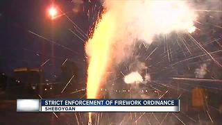 sheboygan police amp up firework enforcement