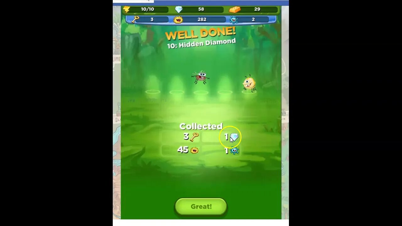 Best Fiends Level 10 Audio Talkthrough, Introduction to Howie!