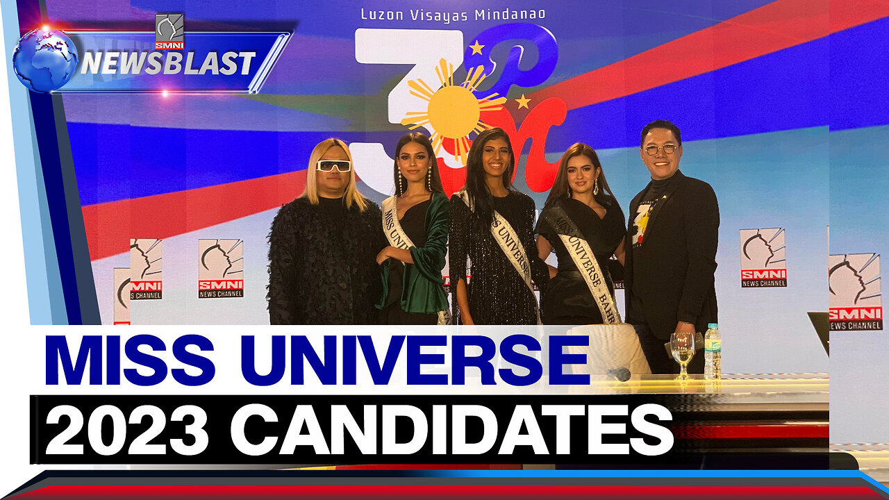 Official Miss Universe 2023 candidate ng Bahrain, Egypt Pakistan, tampok sa programa ng SMNI na 3PM