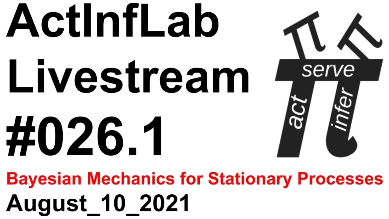 ActInf Livestream #026.1 ~ “Bayesian Mechanics for Stationary Processes”