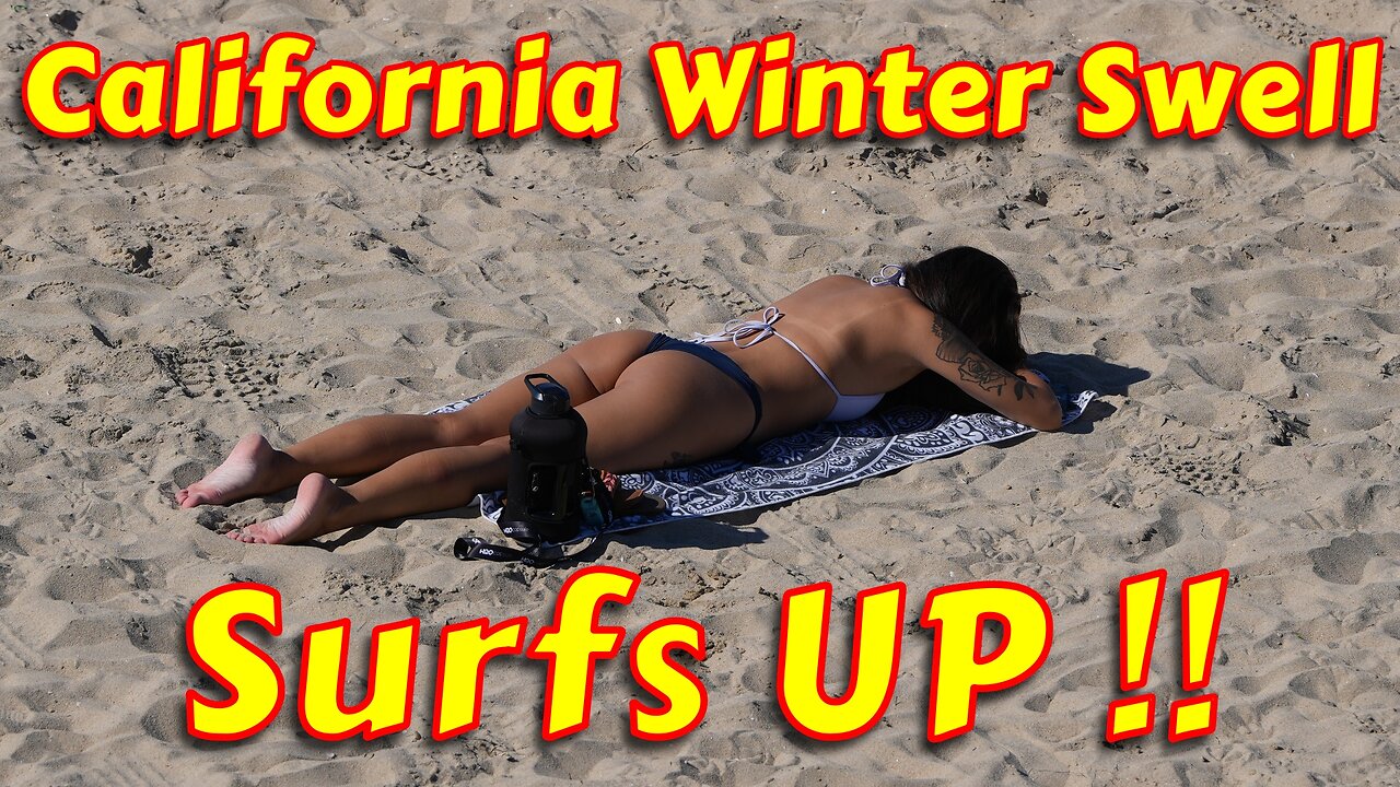 BIG WAVE Surfing - Winter 2023| WINTER SWELL HITS CALIFORNIA
