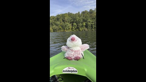 Spring is on a canoe in Kingston Tennessee 9/21/2023