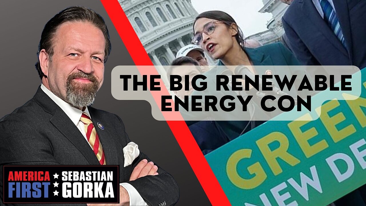 The big Renewable Energy con. Brenda Shaffer with Sebastian Gorka on AMERICA First