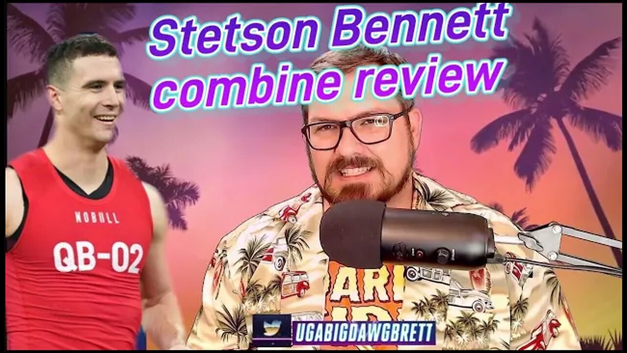 Stetson Bennet Combine Review and Draft Prediction