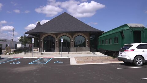 Renovations underway for old train station in Lansing