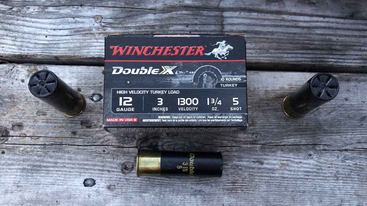 Winchester Double X 3” 12 Gauge High Velocity Turkey Load 1 3/4 Ounce - Breakdown