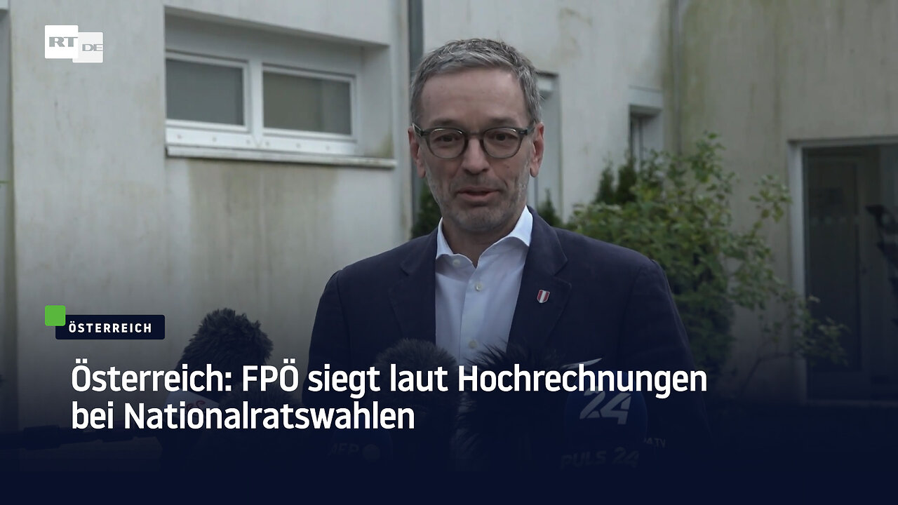 Österreich: FPÖ siegt laut Hochrechnungen bei Nationalratswahlen