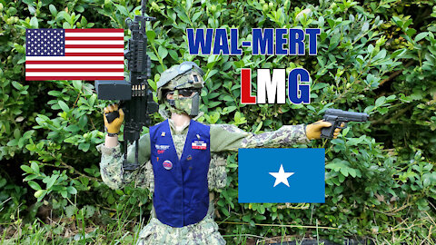 Wal_Mert Fonz vs. Somali Pirates ( Airsoft LMG Gameplay )