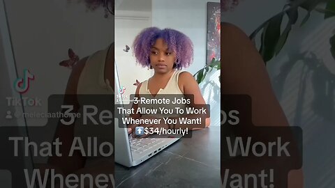 Don’t Like To Feel Tied Down? 3 remote jobs that allow you more freedom! #remotework #makemoney