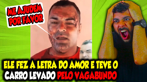 ELE FEZ A L3TRA DO AMOR E TEVE O CARRO SOCIALIZADO PELA ''VÍTIMA DA SOCIEDADE''. KKKKK!