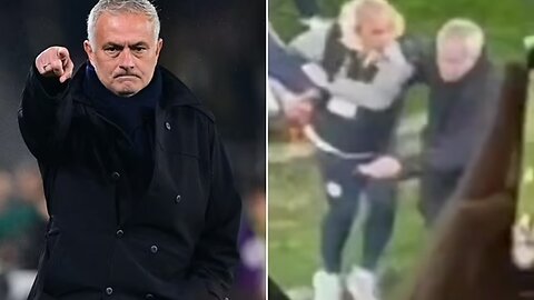 Jose Mourinho’s Fiery Dugout Moment!