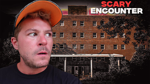 (WARNING) SCARY ENCOUNTER at HAUNTED SANATORIUM in the woods | Indiana State Sanatorium