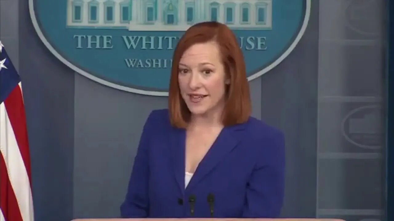 White House Press Secretary Jen Psaki pressed on the massive surge of migrant border crossings