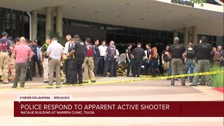 Tulsa police respond to shooter at hospital building