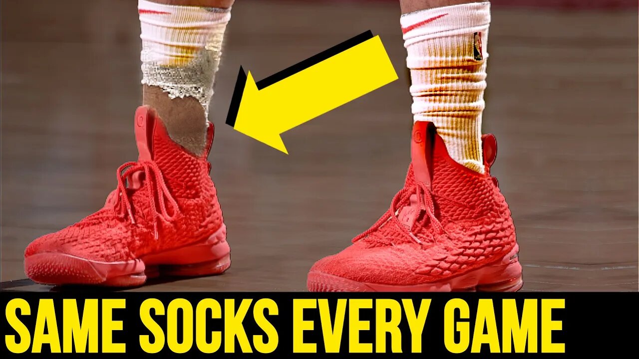 NBA Investigation: He Wears The SAME Socks EVERY GAME