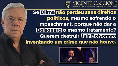 BOLSONARO SERÁ JULGADO POR UM NÃO CRIME.