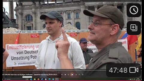 ZEIT ONLINE Interview mit Rüdiger Hoffmann - Deutscher Bundestag Berlin 29.07.2023