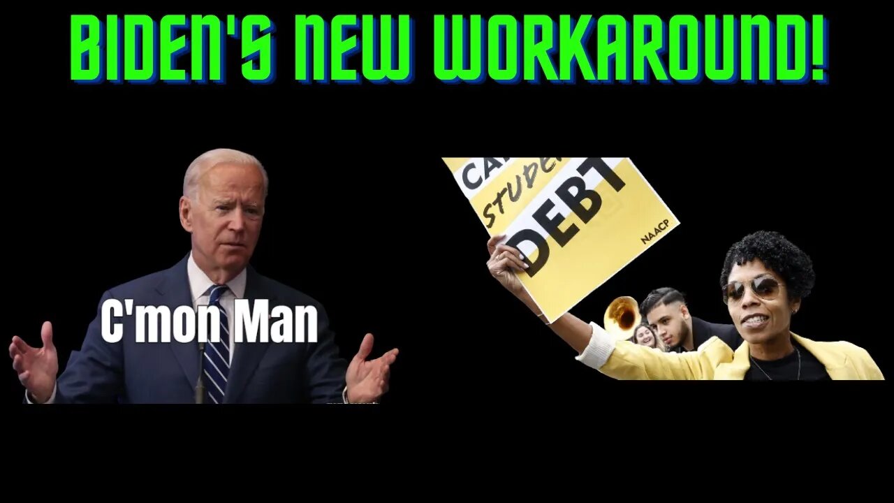 Joe Biden Can't Deliver On "Student Loan Debt Forgiveness"! What's The New Angle?!