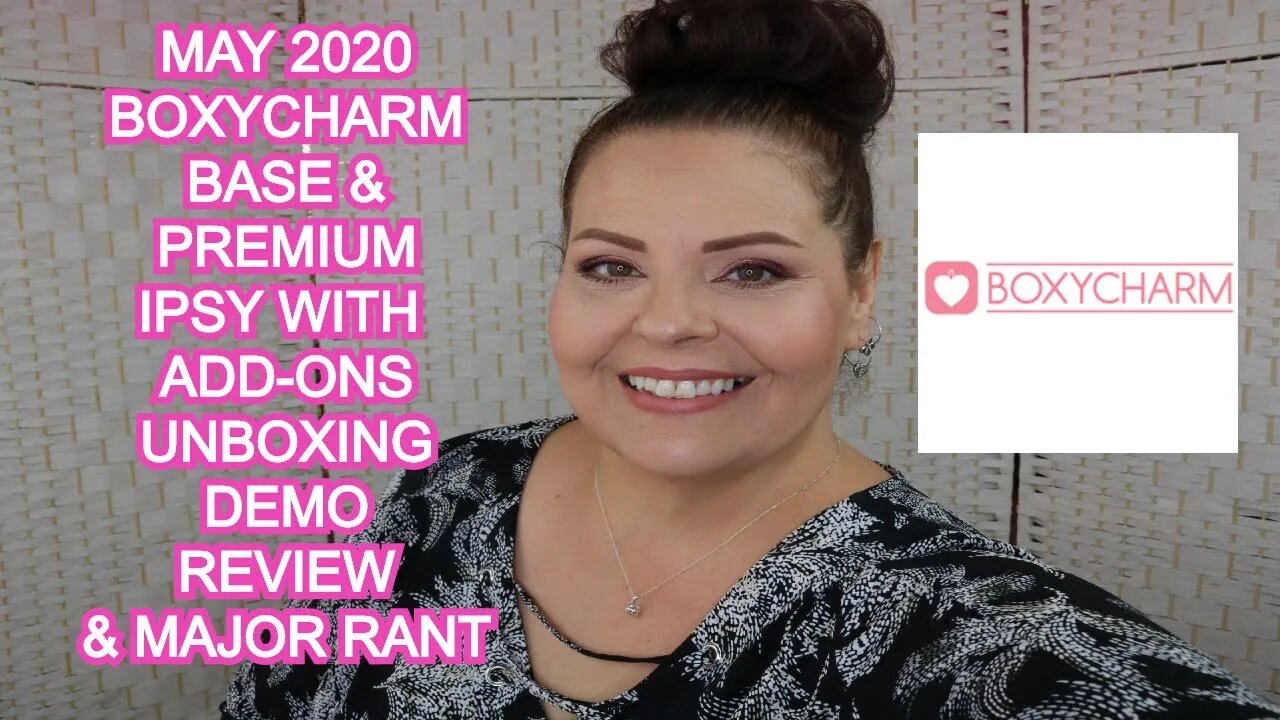 BOXYCHARM/IPSY UNBOXING - DEMO REVIEW AND A MAJOR RANT l Sherri Ward