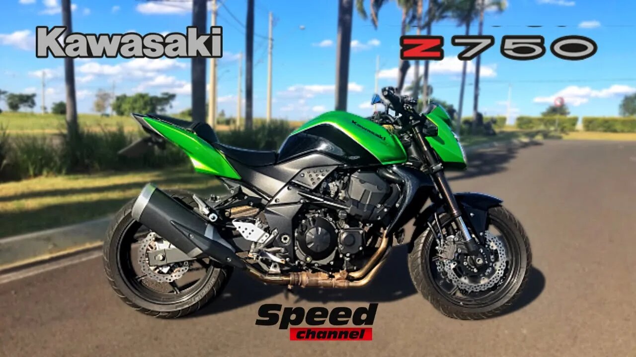 Testando Kawasaki Z750 2012 | Análise Completa | Speed Channel