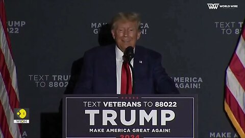 Trump's Live Speech: Fiery Critiques of Joe Biden in New Hampshire-World-Wire