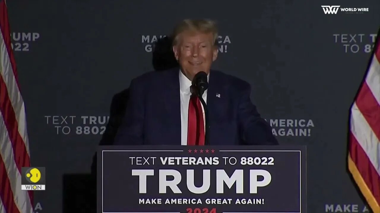 Trump's Live Speech: Fiery Critiques of Joe Biden in New Hampshire-World-Wire