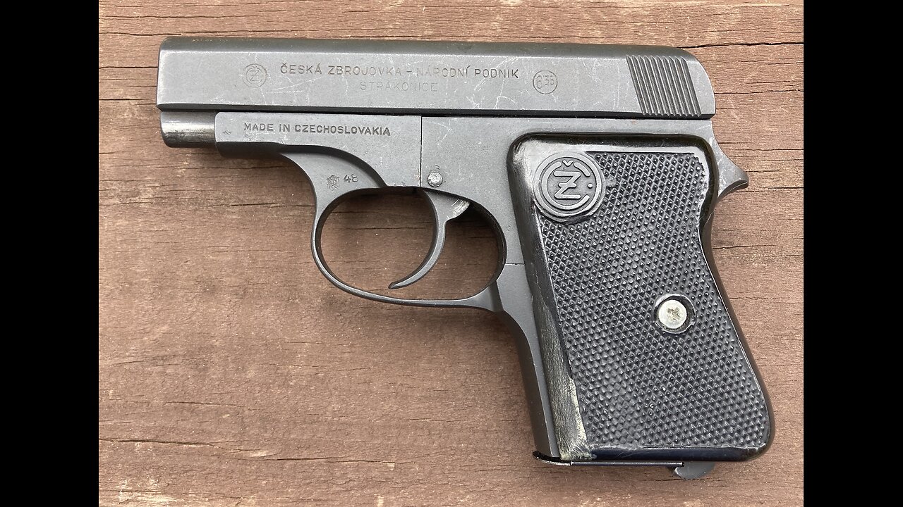 The CZ 45 6.35mm Pistol