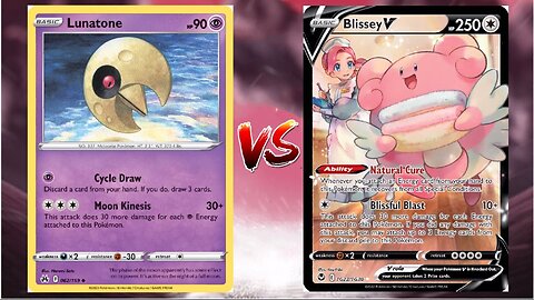 Pokemon TCG Online Solrock Lunatone VS Blissey V!!