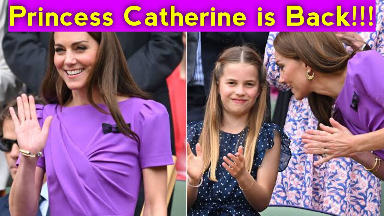 Princess of Wales goes to Wimbledon finals with Princess Charlotte despite battling cancer.