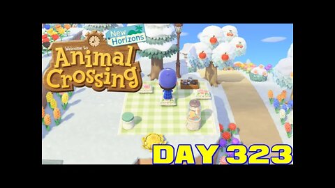 Animal Crossing: New Horizons Day 323 - Nintendo Switch Gameplay 😎Benjamillion