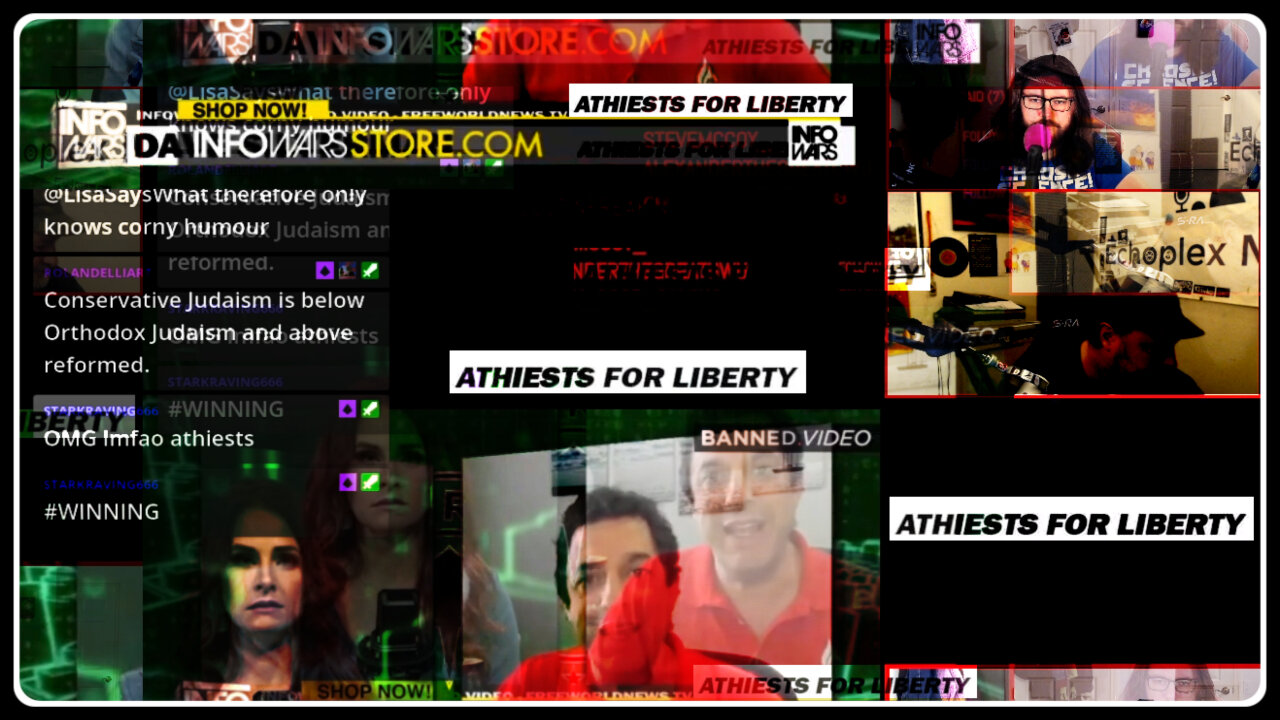 Intellectual Dollar Tree 135 - "Athiests" For Liberty vs Infowars, Kinda