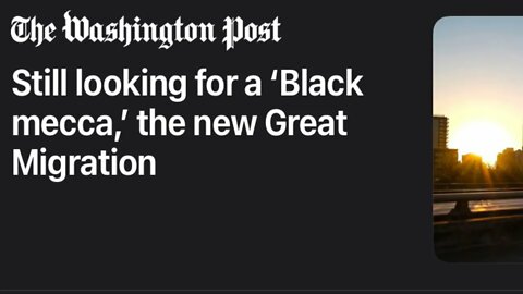 A Black Mecca?! In America?! *Sigh*🤦🏾‍♂️