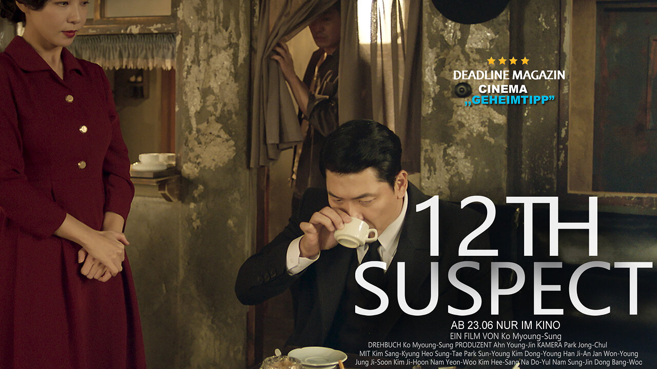 12th Suspect ein Mysterthriller mit Kim Sang-Kyung (Bong Joon-Hos ,,Memories of Murder"