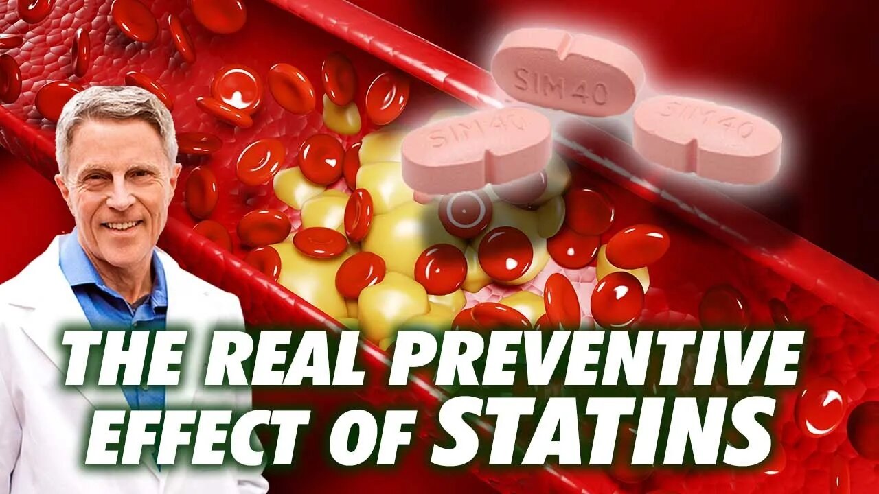 #SHORTS The real preventive effect of statins