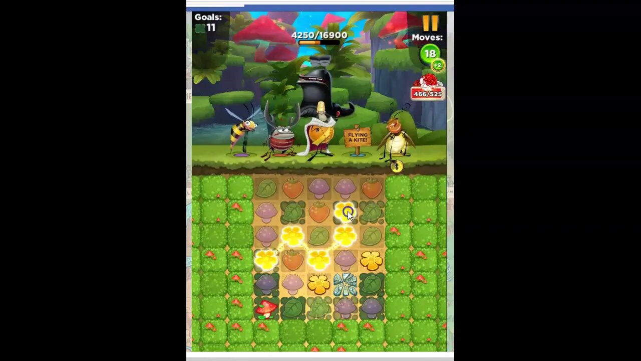 Best Fiends Level 421 Audio Talkthrough, Intro to Falling Glass Cubes