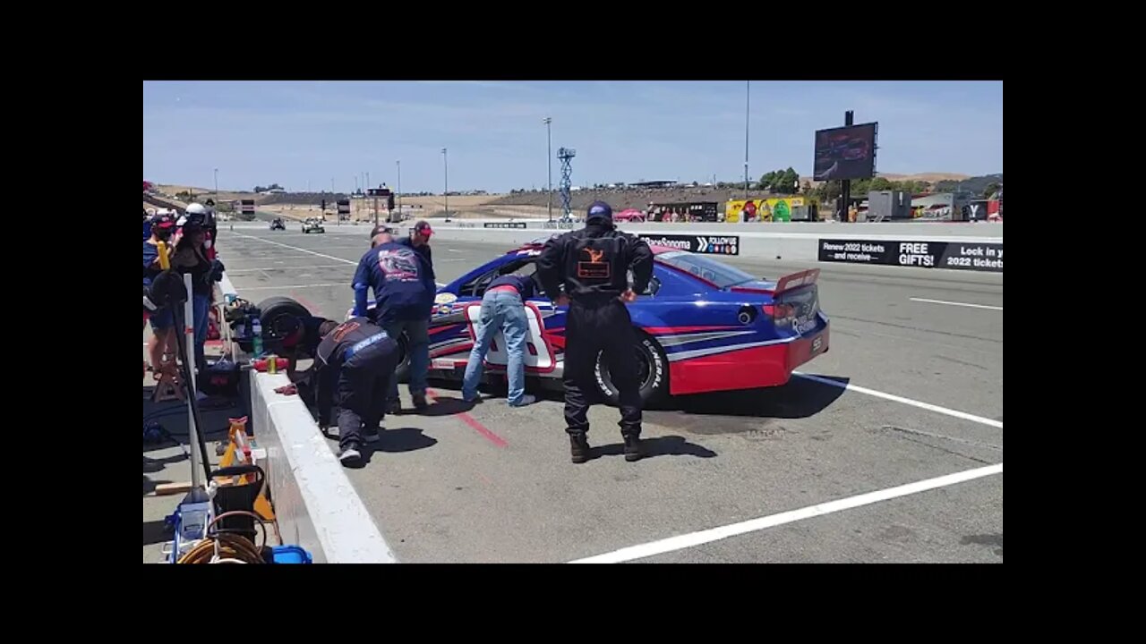 ARCA West team scrambles to make the start at Sonoma, 2021