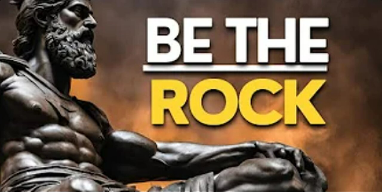 BE THE ROCK: 10 Stoic Secrets to Daily Self-Focus