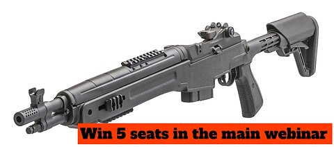 Springfield Armory M1A SOCOM CQB .308 MINI #4 FOR THE LAST 5 SEATS IN THE MAIN WEBINAR