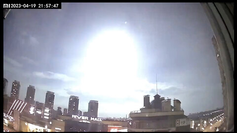 Bright Flash Seen over Ukraine Kyiv - Remember Florida & France April 2021?